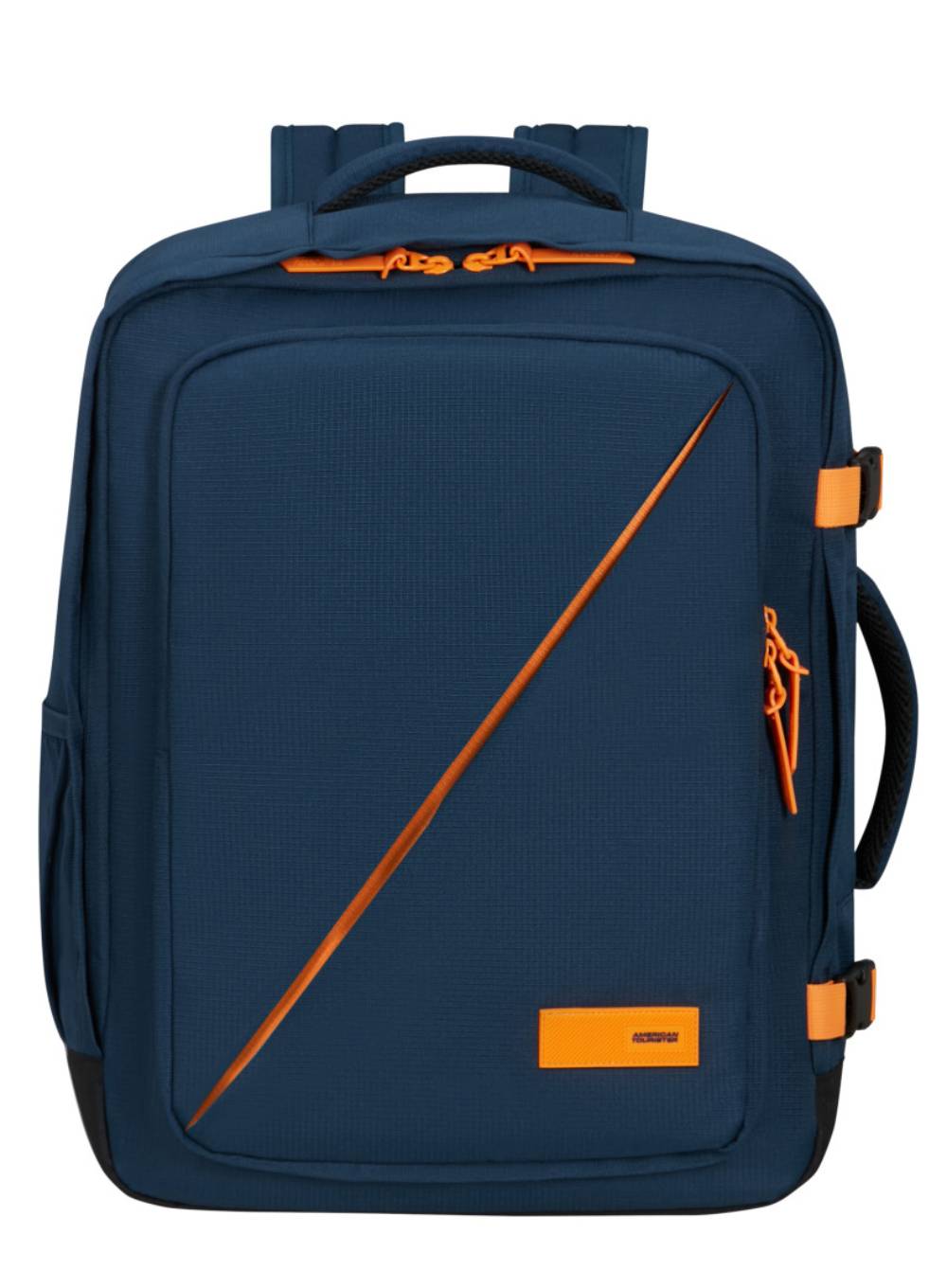 Plecak kabinowy American Tourister Take2Cabin M - navy / radiant orange
