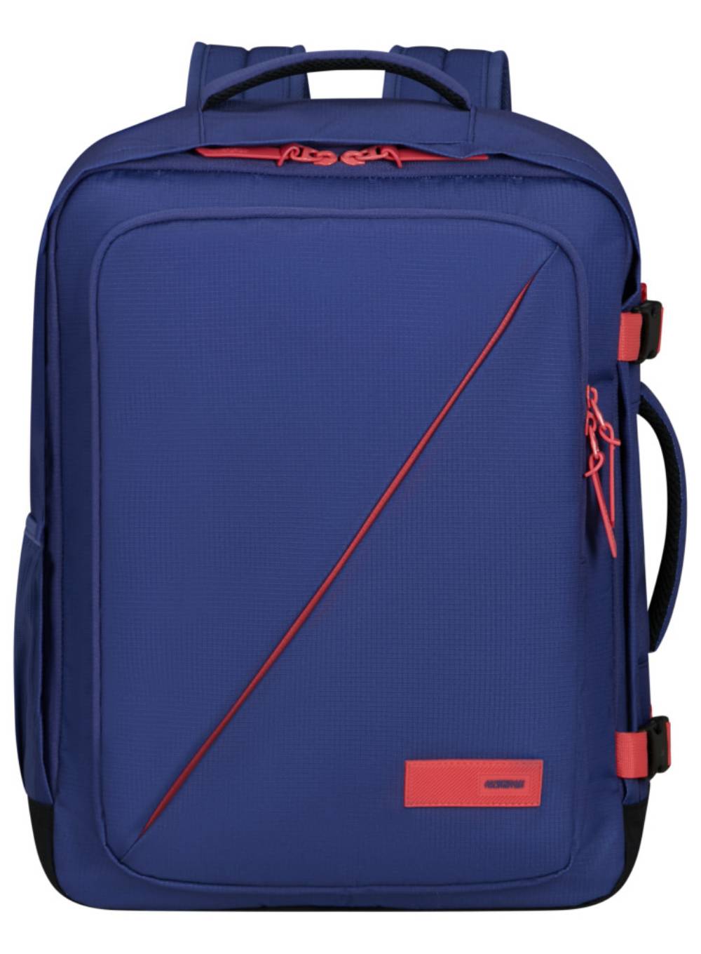 Plecak kabinowy American Tourister Take2Cabin M - purple / sunset coral