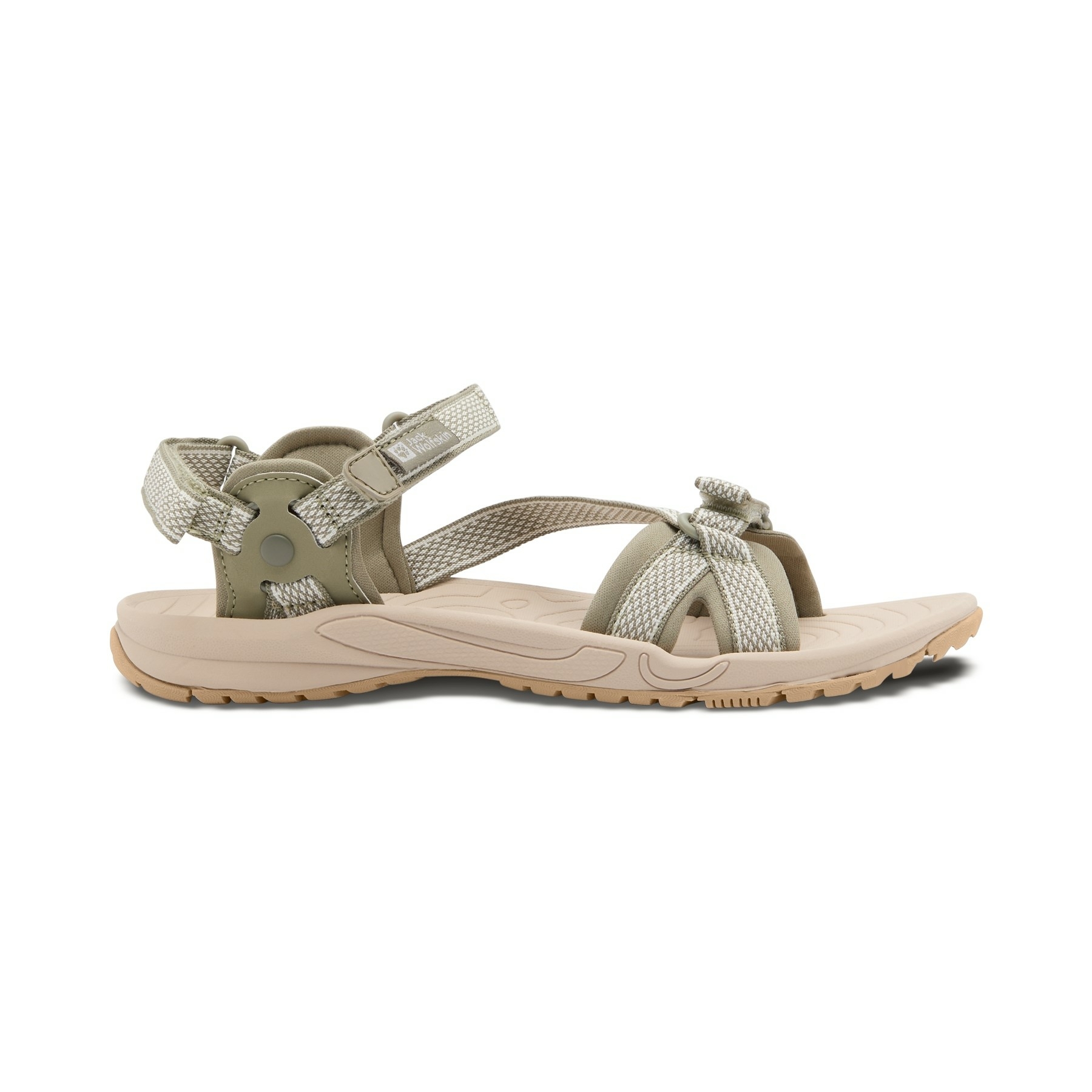 Sandały sportowe damskie Jack Wolfskin LAKEWOOD RIDE SANDAL W stone - 35,5