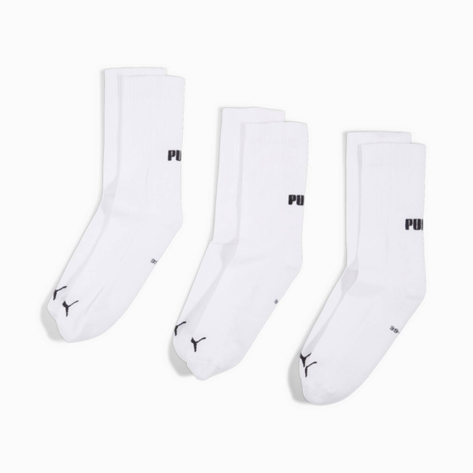 Skarpety unisex Puma NEW GENERATION CUSH 3-PACK białe 93837201