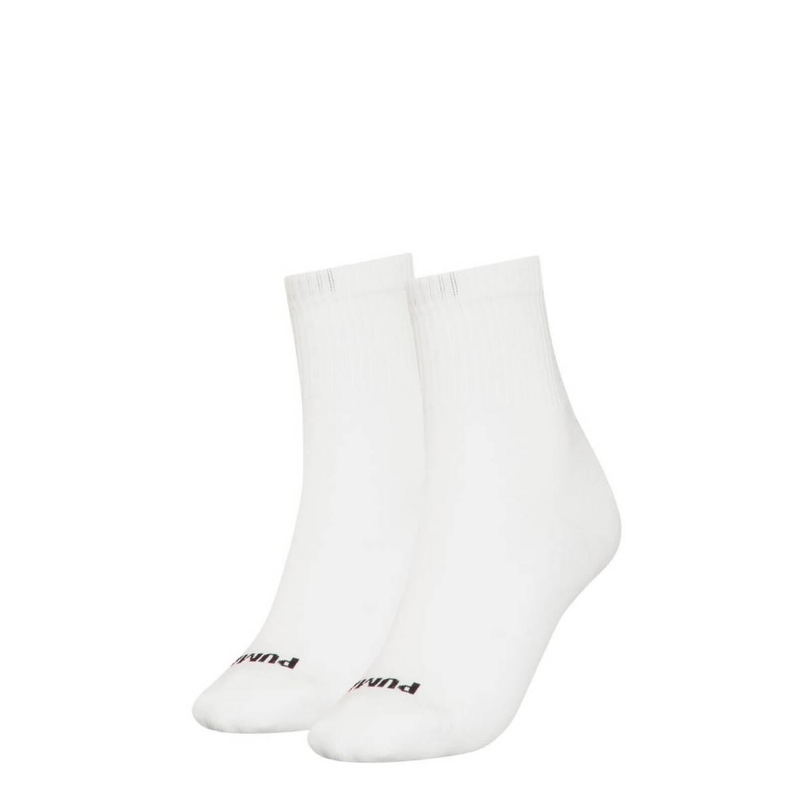 Skarpety damskie Puma HEART LOGO SHORT CREW 2-PACK białe 93855501
