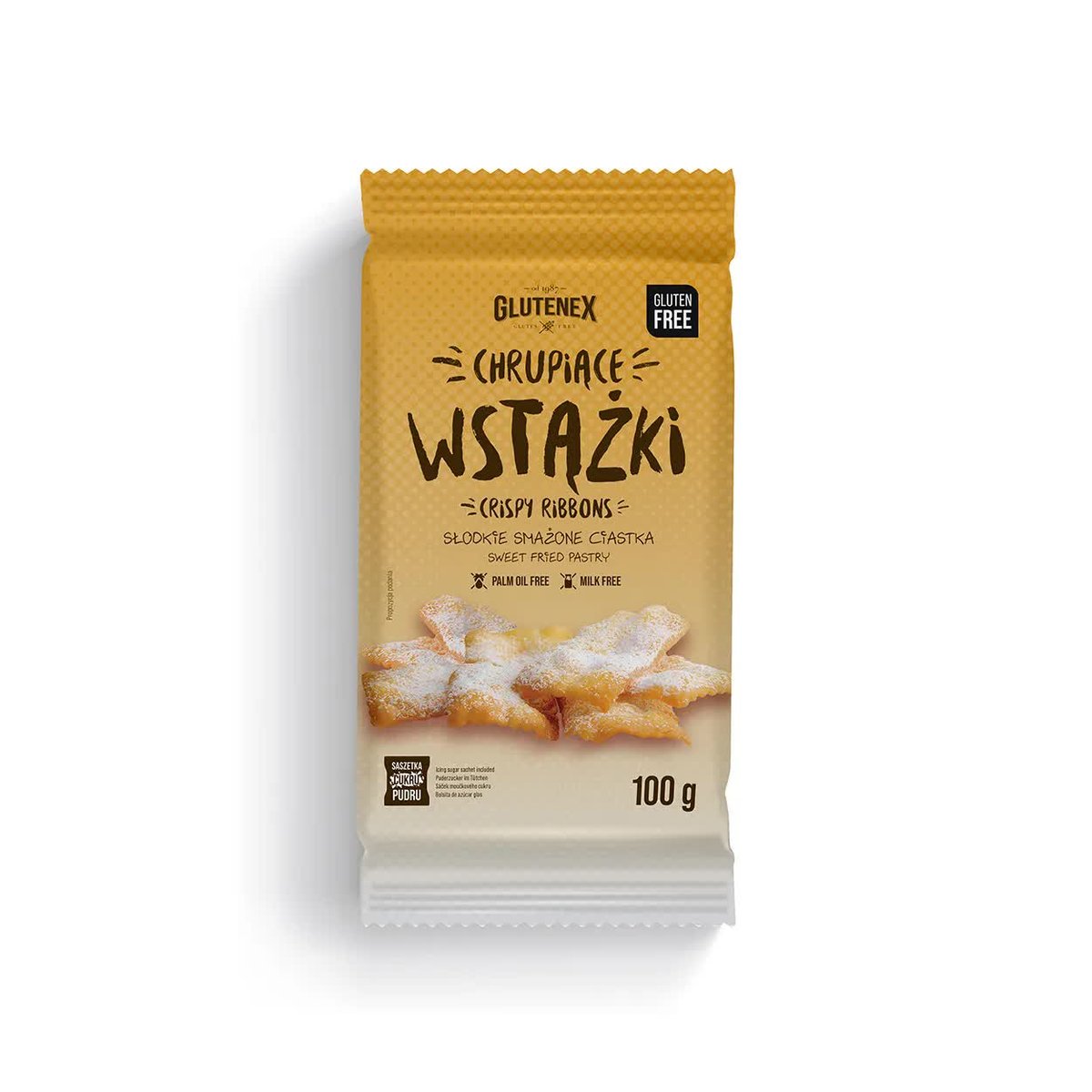 Chrupiące Wstążki. Bezglutenowy Bestseller, Ciastka W Stylu Chruścików