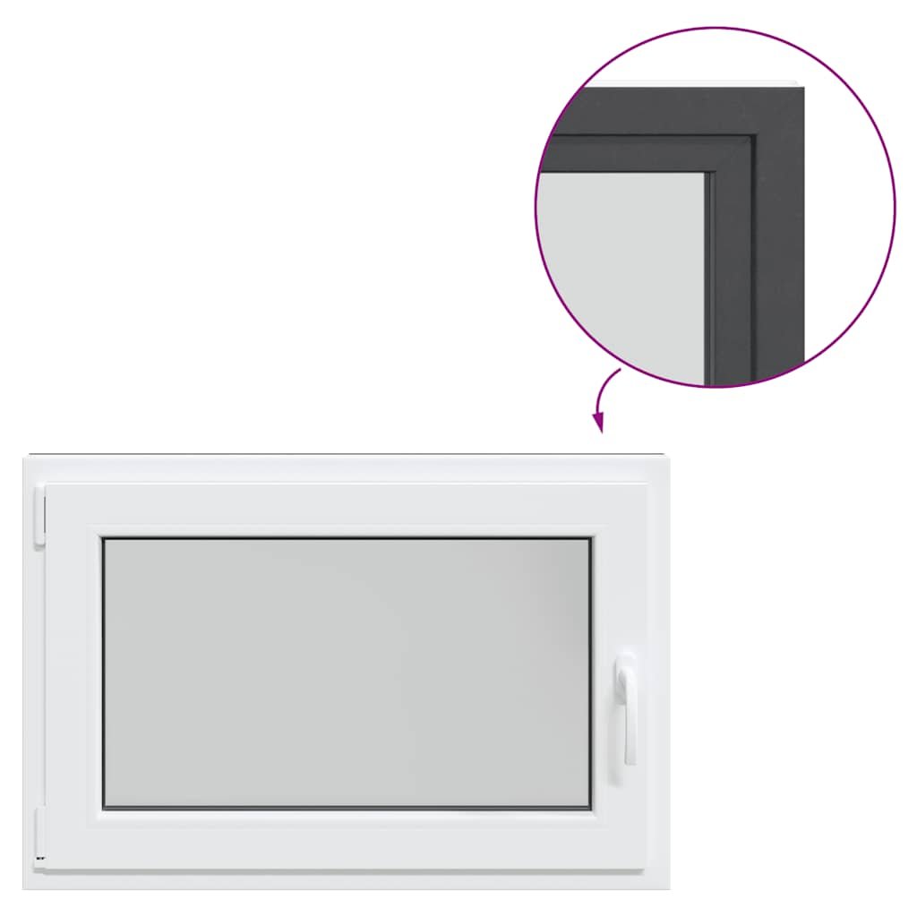 vidaXL Stojak na drewno opałowe, antracyt, 80x25x90 cm