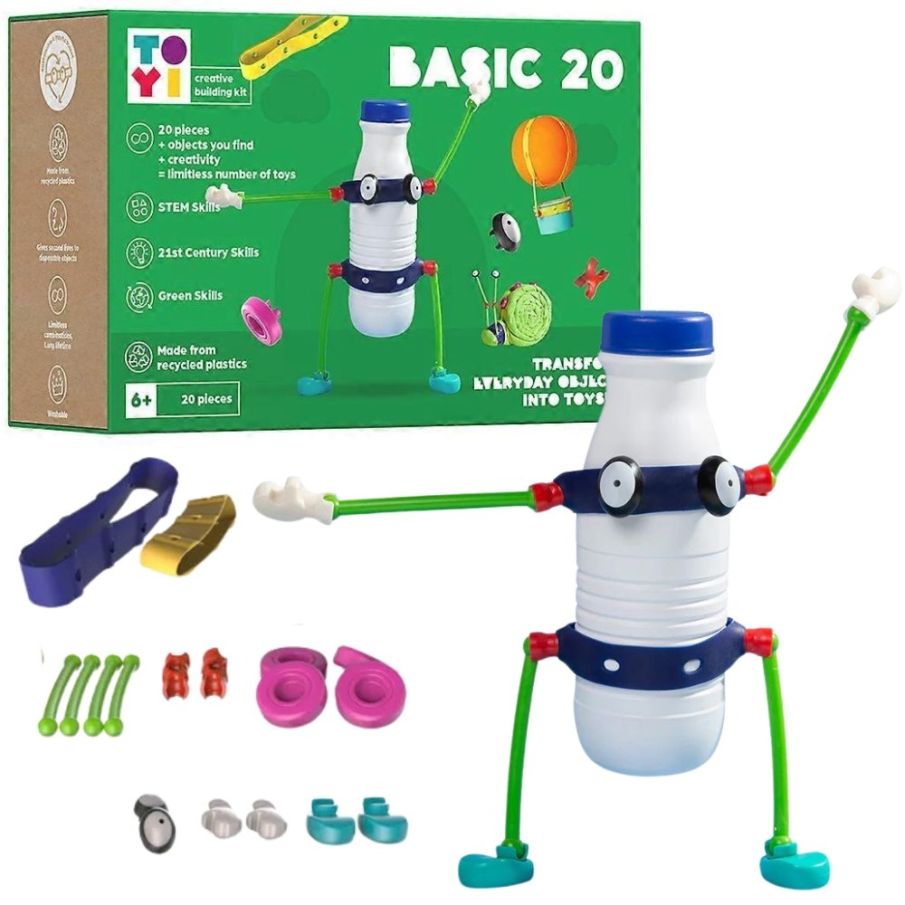 Zestaw konstrukcyjny zr��b to sam Toyi - Basic 20 element��w