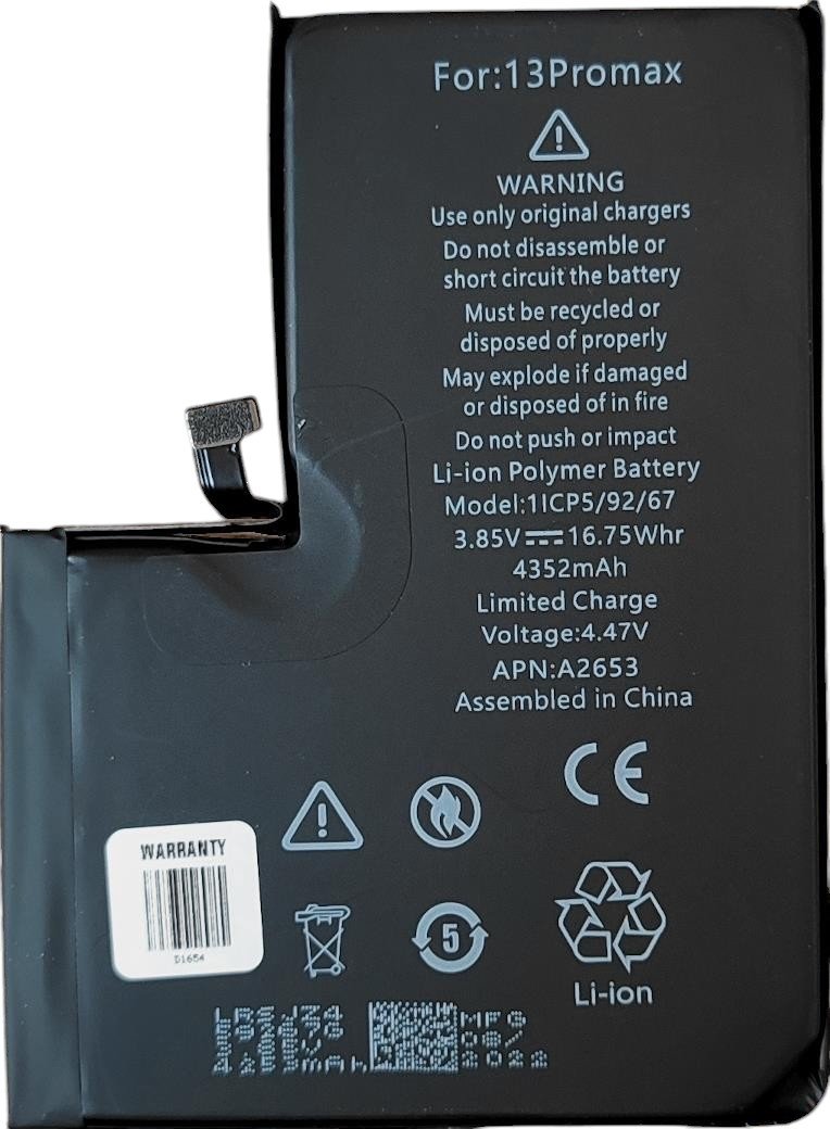 Bateria do iphone 13 pro max