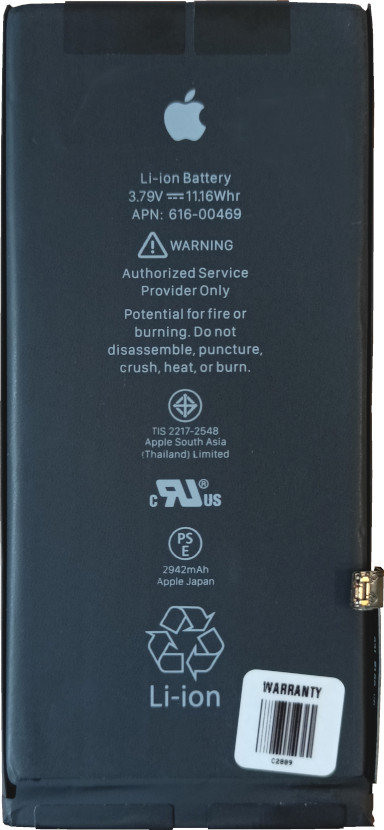 Bateria do iphone xr apn 616-00471