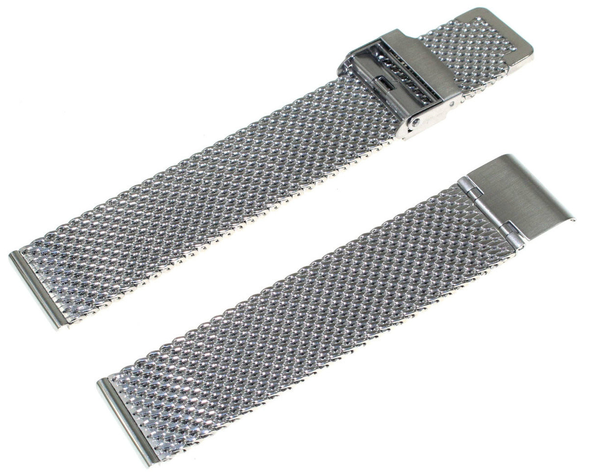 Bransoleta stalowa do zegarka Diloy MESH10-20-CC 20 mm