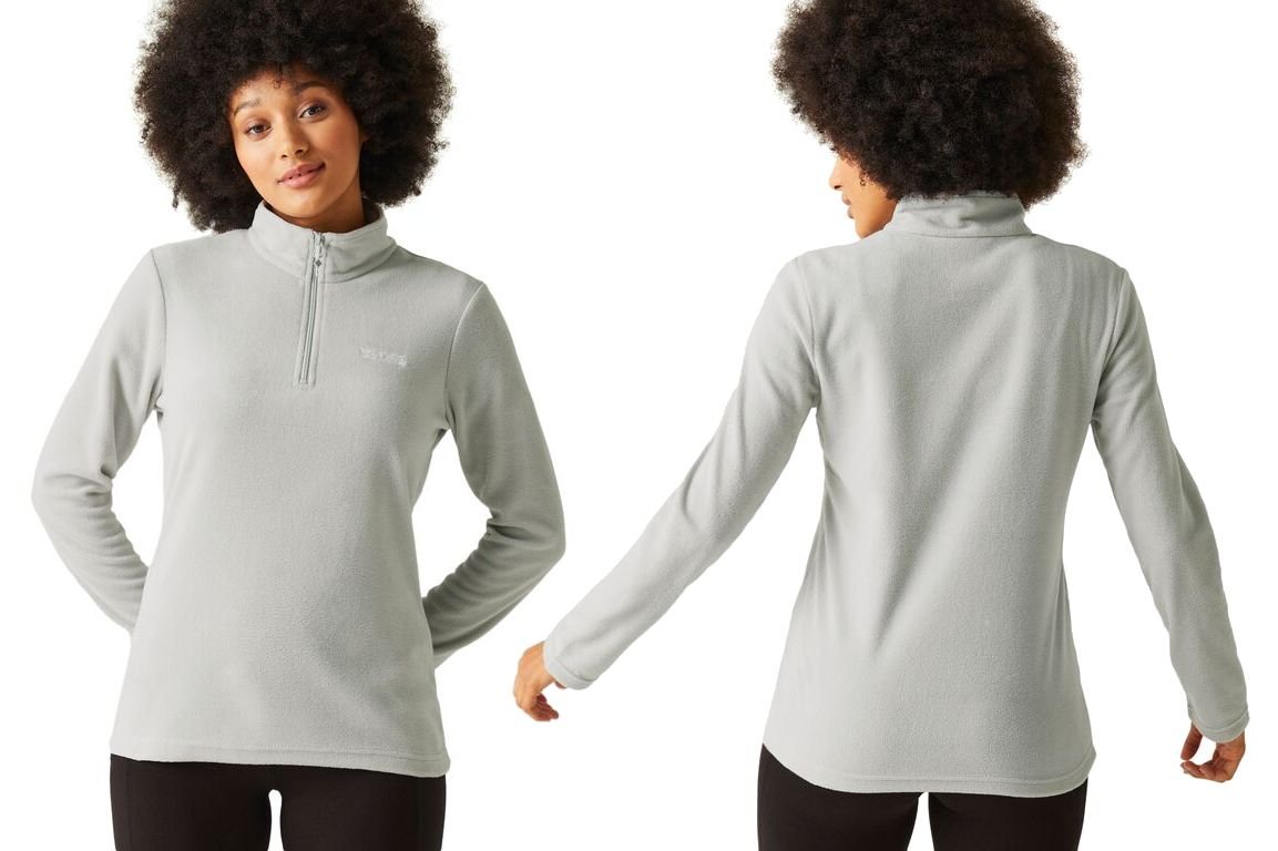 Damski polar bluza polarowa Regatta RWA027 szary 318 XXL