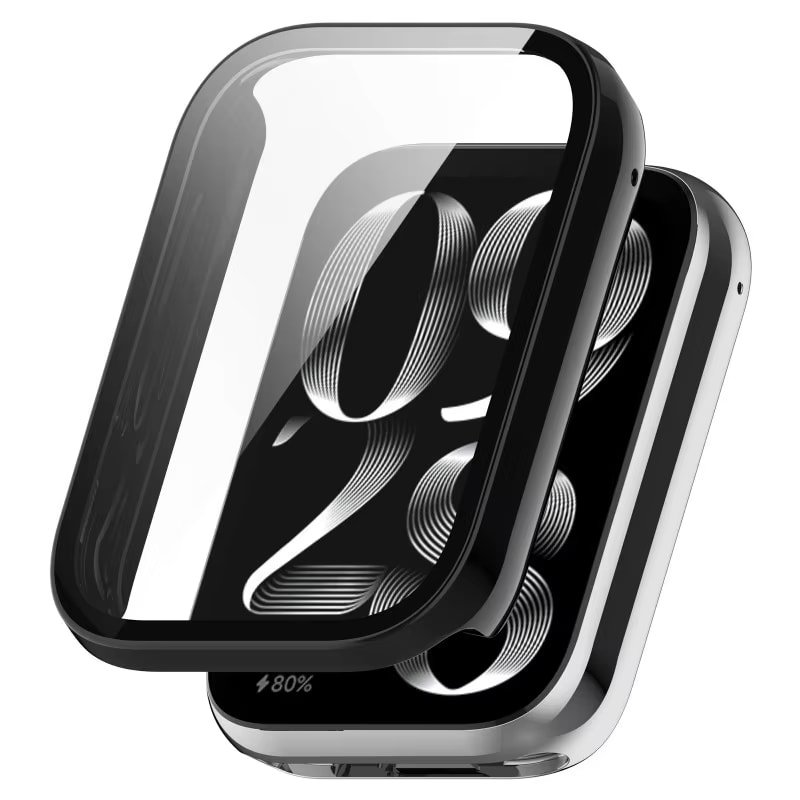 Etui + Szkło 2W1 do Xiaomi Mi Band 9 PRO czarne