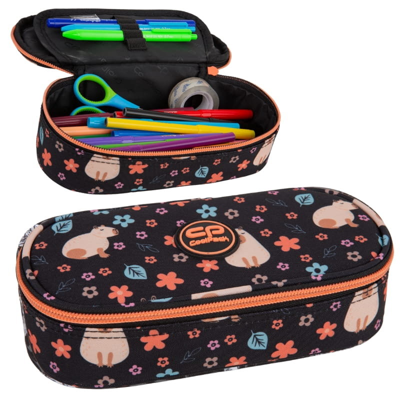 Coolpack Campus Pi��rnik Jednokomorowy Z Klapk�� Bez Wyposa��enia Kapibara Capybara