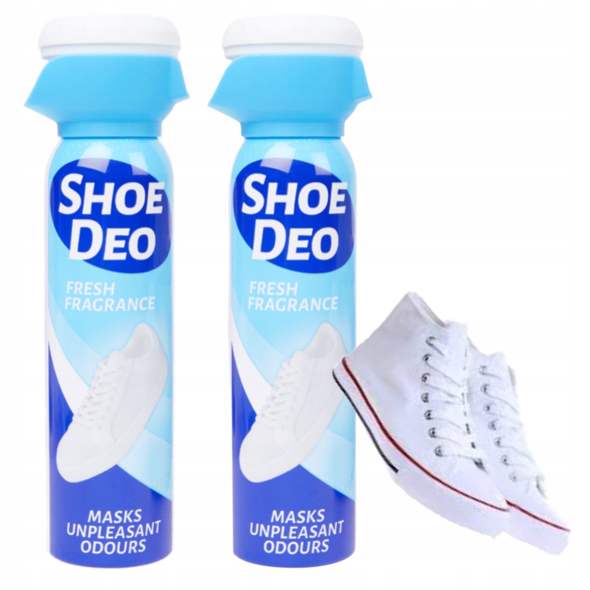 2X DEOZODORANT DO BUT��W SKUTECZNY ULTRA SZYBKI OD��WIE��ACZ DO OBUWIA ZESTAW