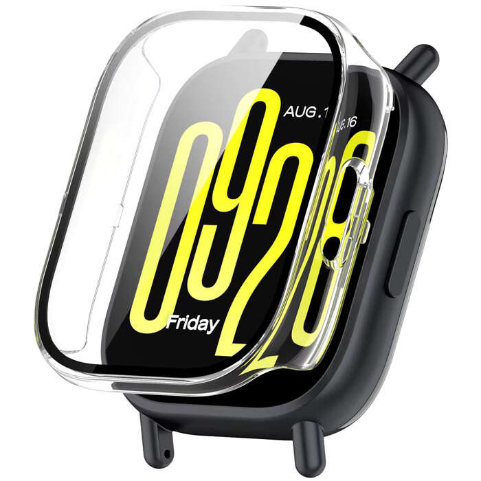 Etui + Szkło 2W1 do Xiaomi Redmi Watch 5 Lite przezroczyste