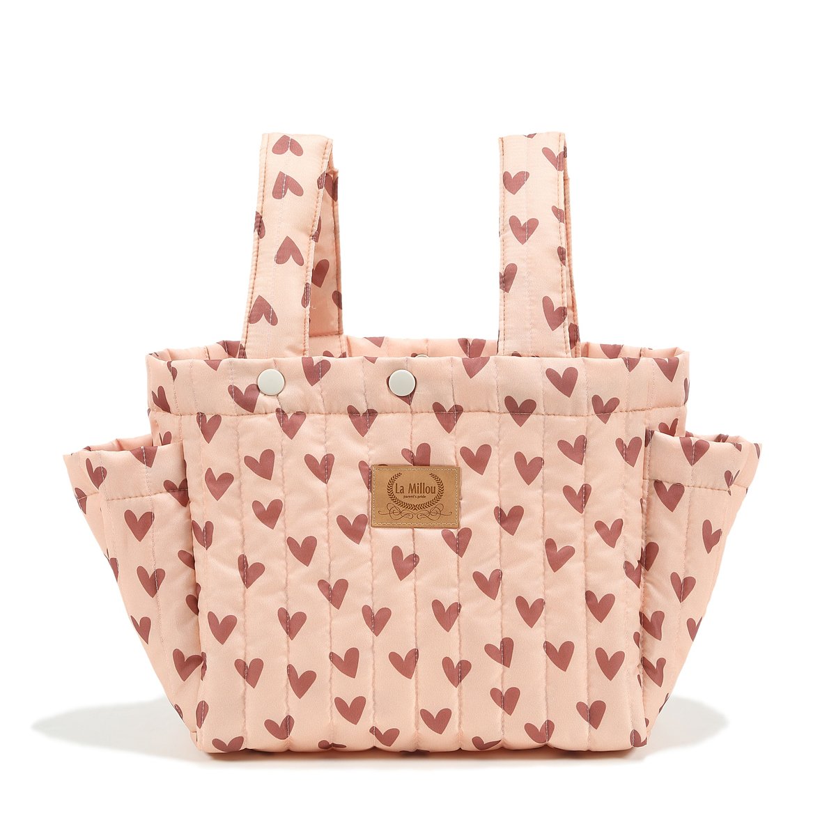 La Millou - Organizer do w��zka ortalionpikowany HEARTBEAT PINK