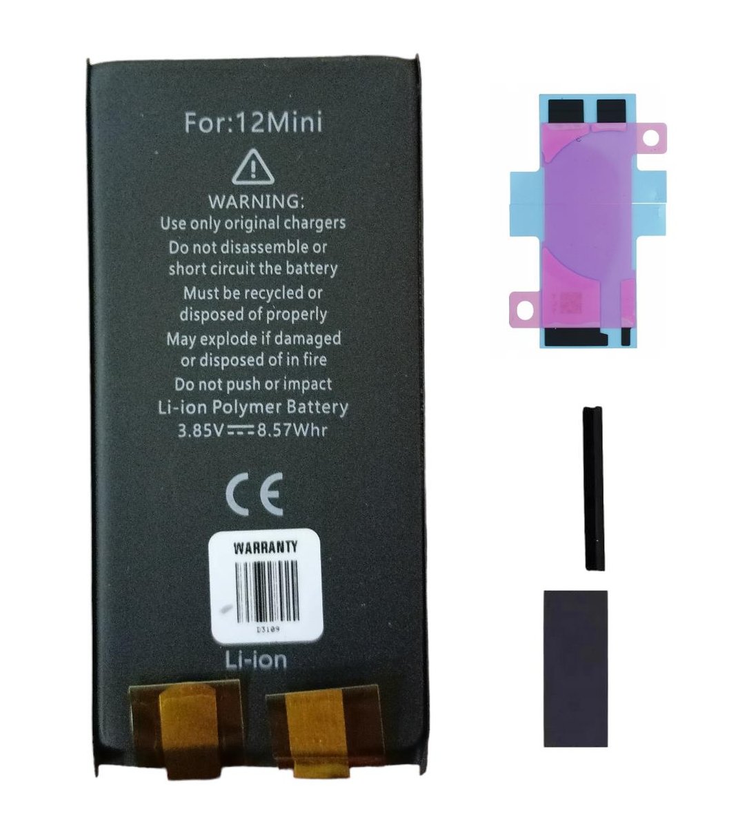 Bateria iphone 12 mini bez taśmy bms