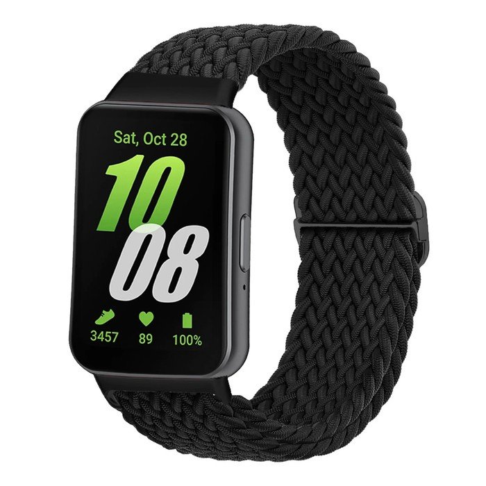 Opaska pasek bransoletka NYLON LOOP Samsung Galaxy FIT 3 czarna