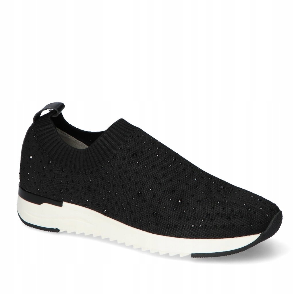 Sneakersy Caprice 9-24700-26 Czarne cyrkonie r.40