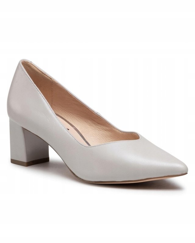 Szare cz����enka damskie Caprice 9-22408 sk��ra modne eleganckie r.38