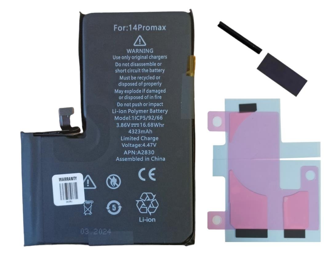 Bateria ogniwo do iphone 14 pro max bez komunikatu