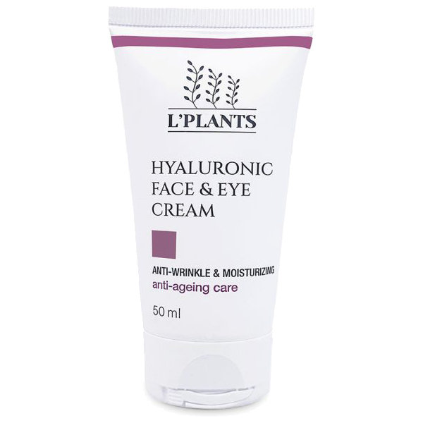 L'PLANTS Krem z kwasem hialuronowym do twarzy i okolic oczu 50 ml.