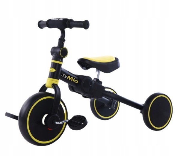 ROWEREK ROWER 2W1 TR��JKO��OWY DLA DZIECI NA PEDA��Y