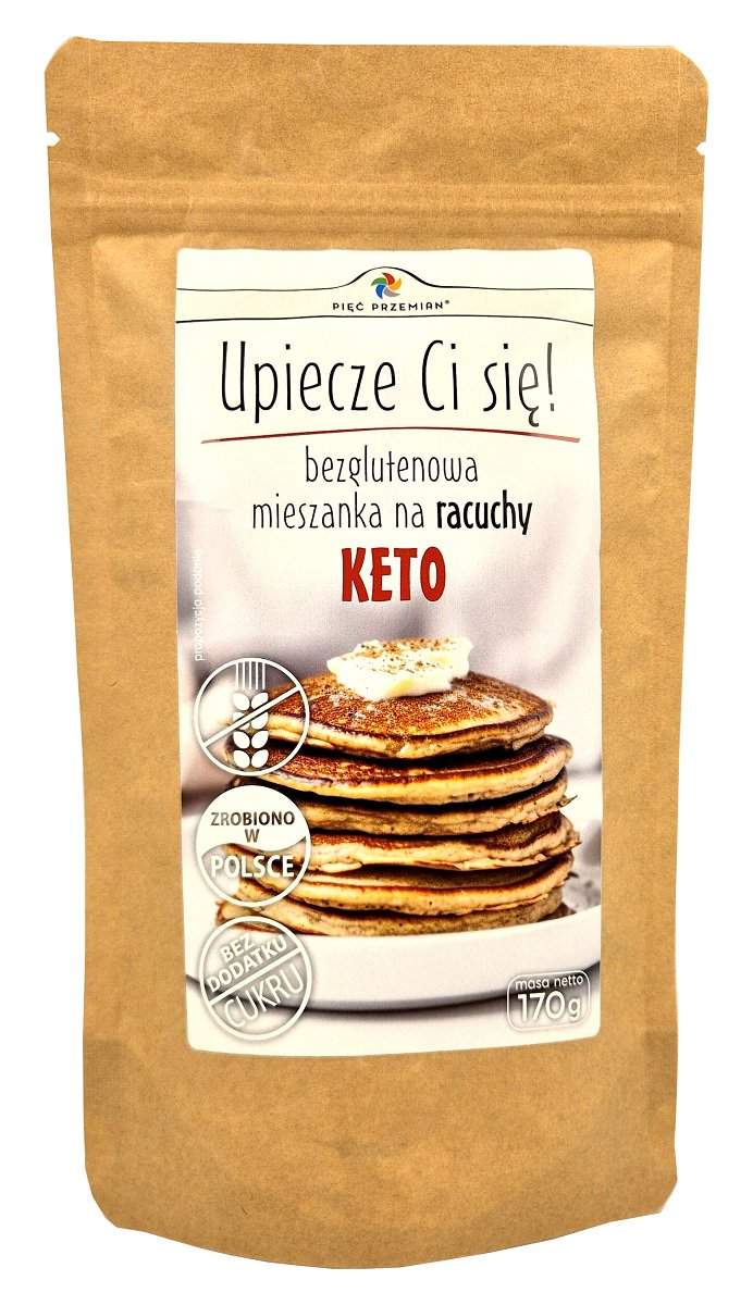 Mieszanka DO Wypieku Racuch��w Bezglutenowa Keto 170 g - Pi���� Przemian