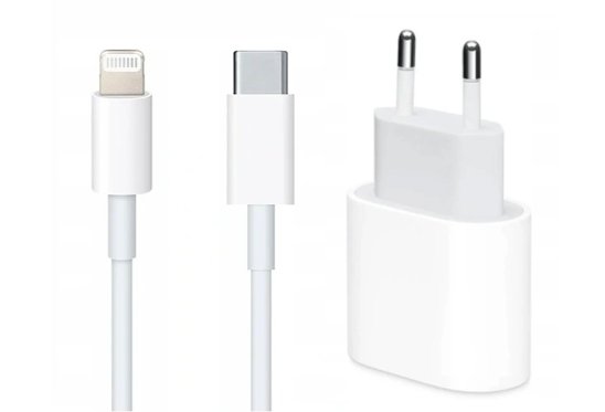 ��ADOWARKA ZASILACZ QC USB-C DO IPHONE iPAD 11 12 13 14 PRO + KABEL