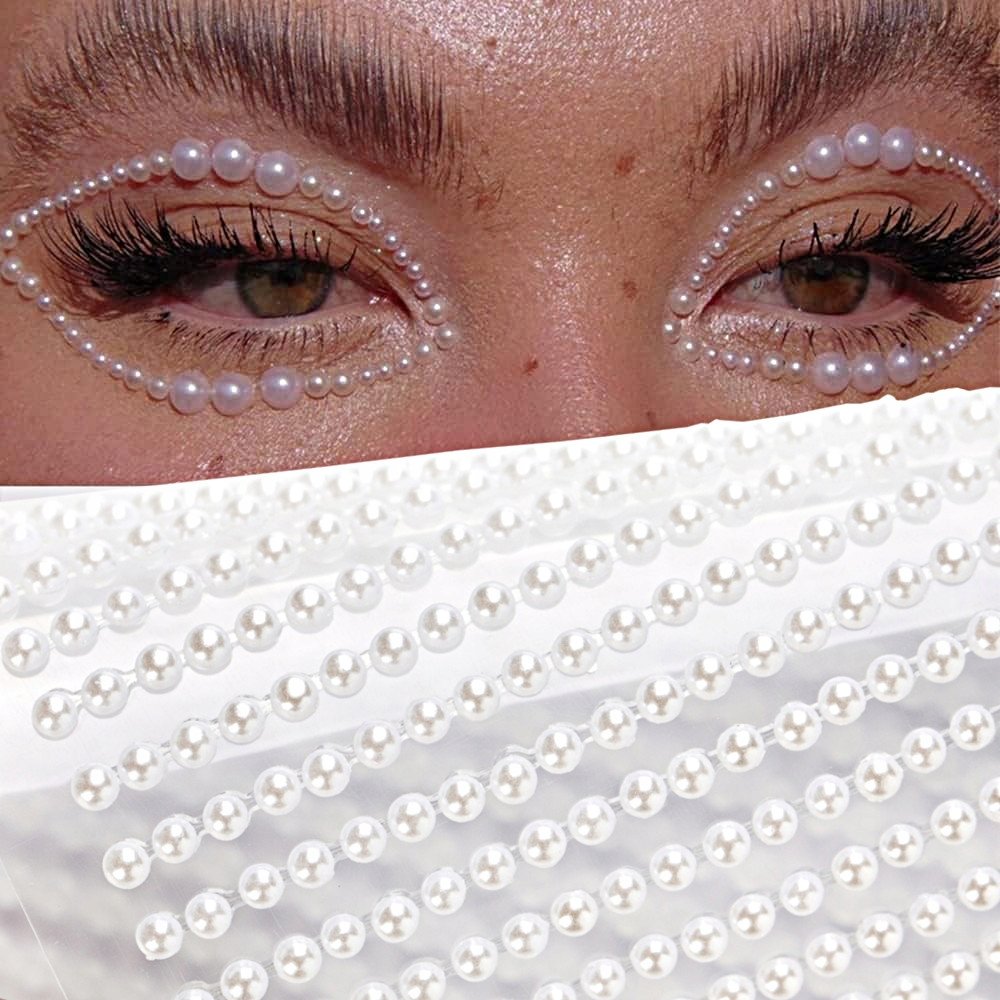 SAMOPRZYLEPNE PER��Y NAKLEJKI NA TWARZ ZESTAW 750 szt 3mm