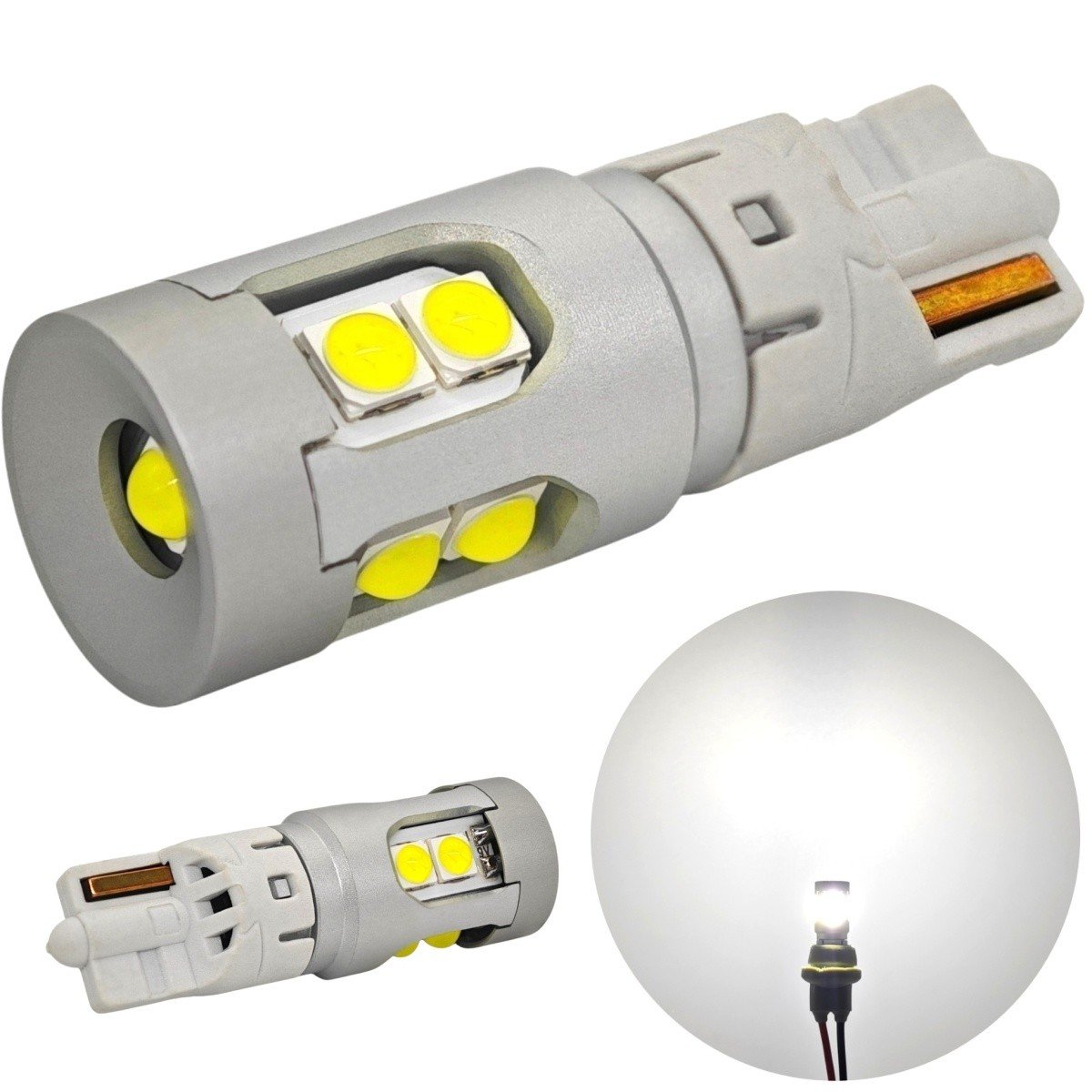 Żarówka LED W5W LED W10W, T10 10-50V CANBUS 700lm