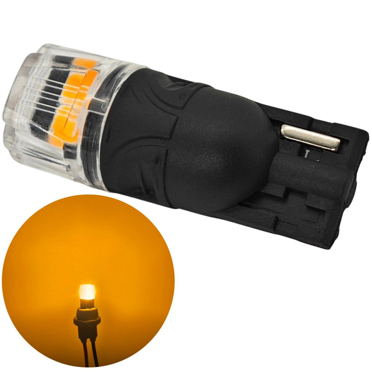 W5W LED T10 12V Canbus 450lm Pomara��czowy
