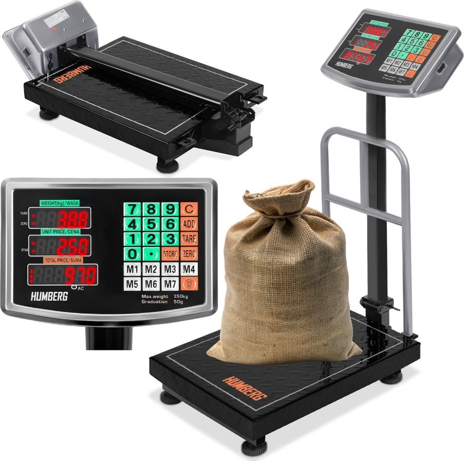 Humberg Waga przemysłowa 150 kg Humberg MH-191