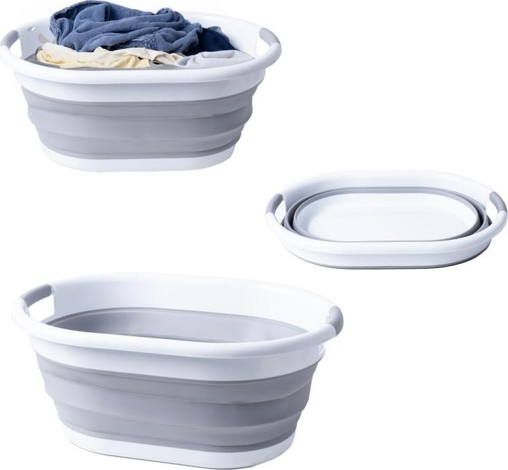 Kosz na pranie YokaHome Kosz na pranie miska składana silikonowa 24l - Yoka