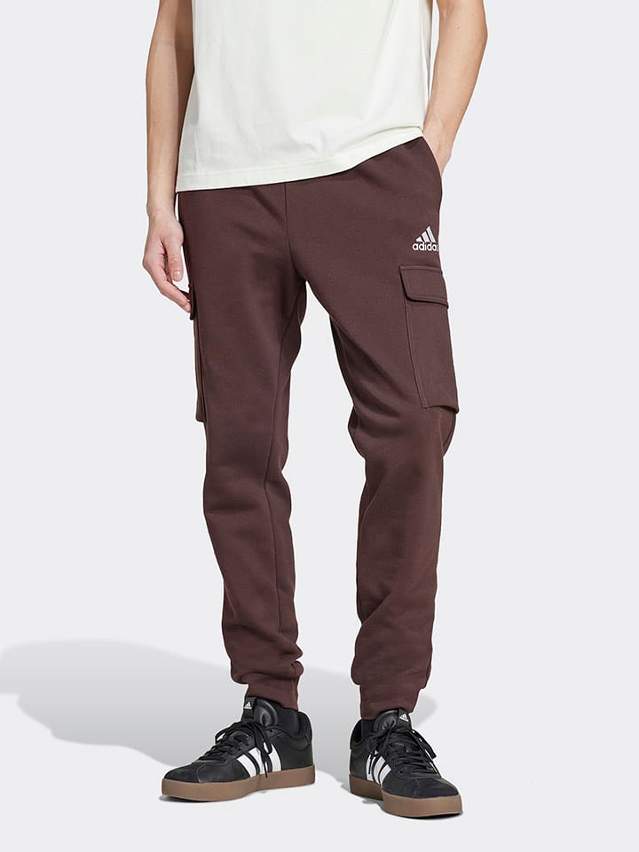 adidas Spodnie dresowe w kolorze brązowym