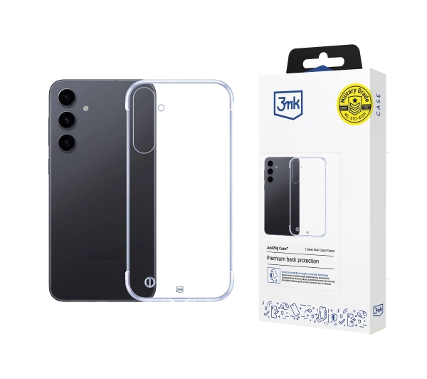 3mk Just20g Clear Case do Galaxy S24 Plus Przezroczysty