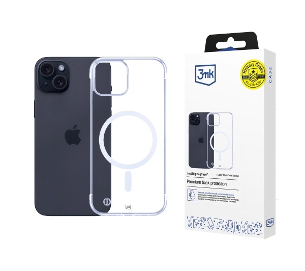 3mk Just20g Clear Case do iPhone 15 Plus