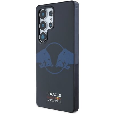 Etui RED BULL Two Bulls Logo MagSafe do Samsung Galaxy S25 Ultra Granatowy