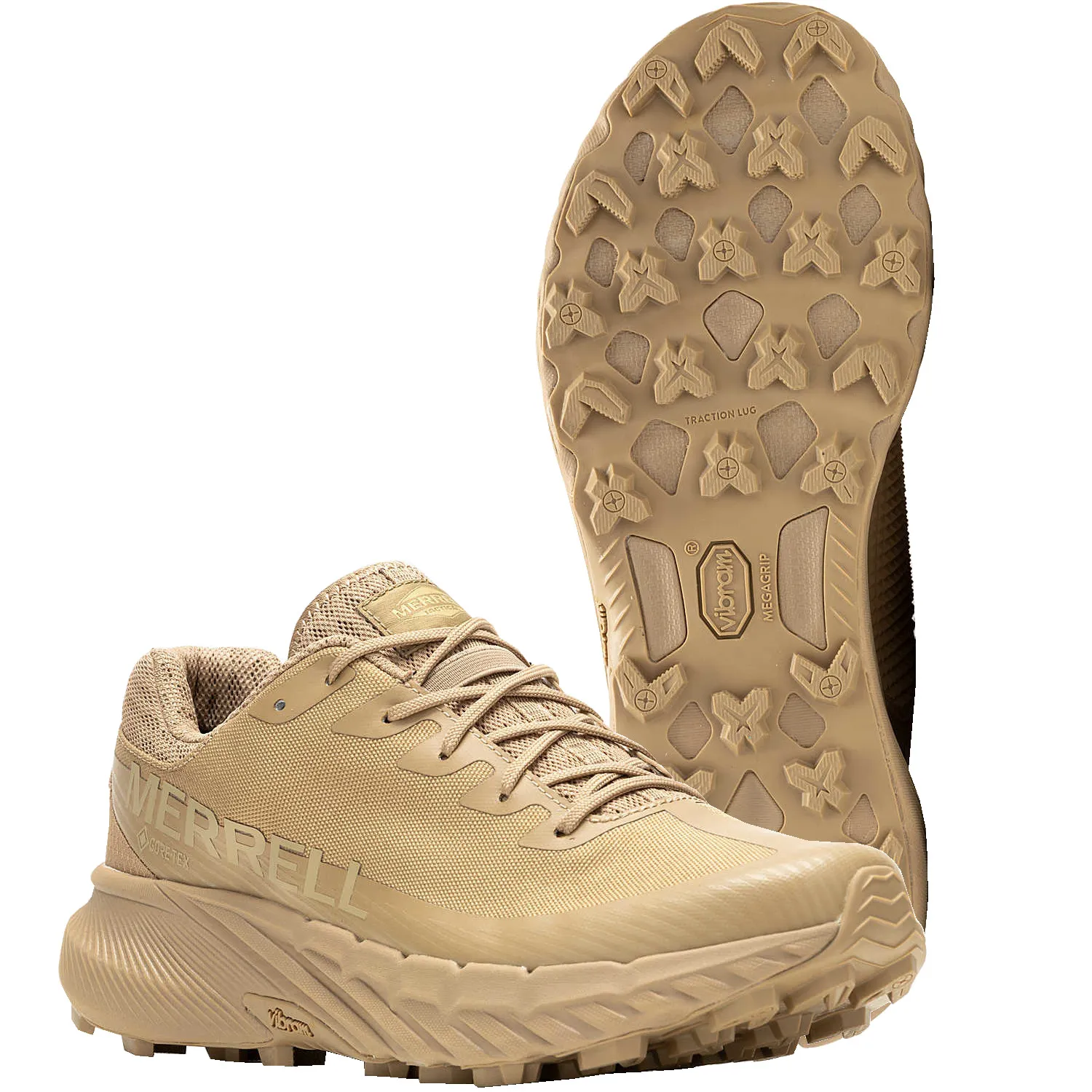 Buty wojskowe Merrell Agility Peak 5 Tactical GORE-TEX Low - Coyote  41