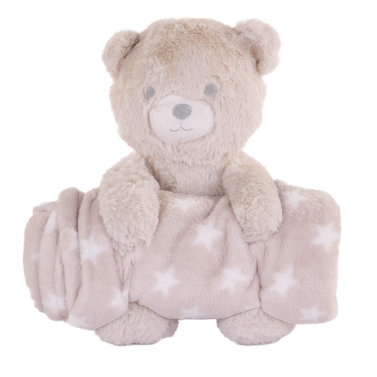 Polarowy koc z maskotk��, 75 x 100 cm