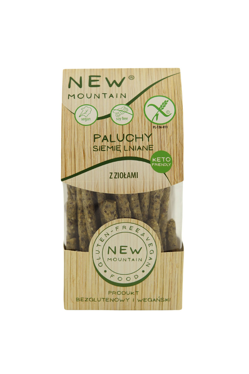 New Mountain Paluchy siemi�� lniane z zio��ami 200g b/g