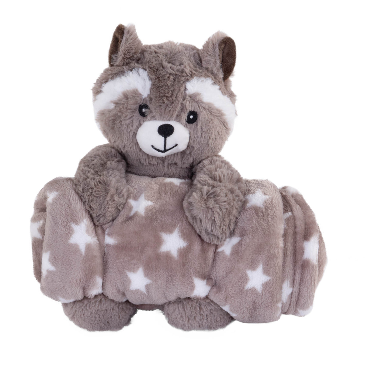 Polarowy koc z maskotk��, 75 x 100 cm