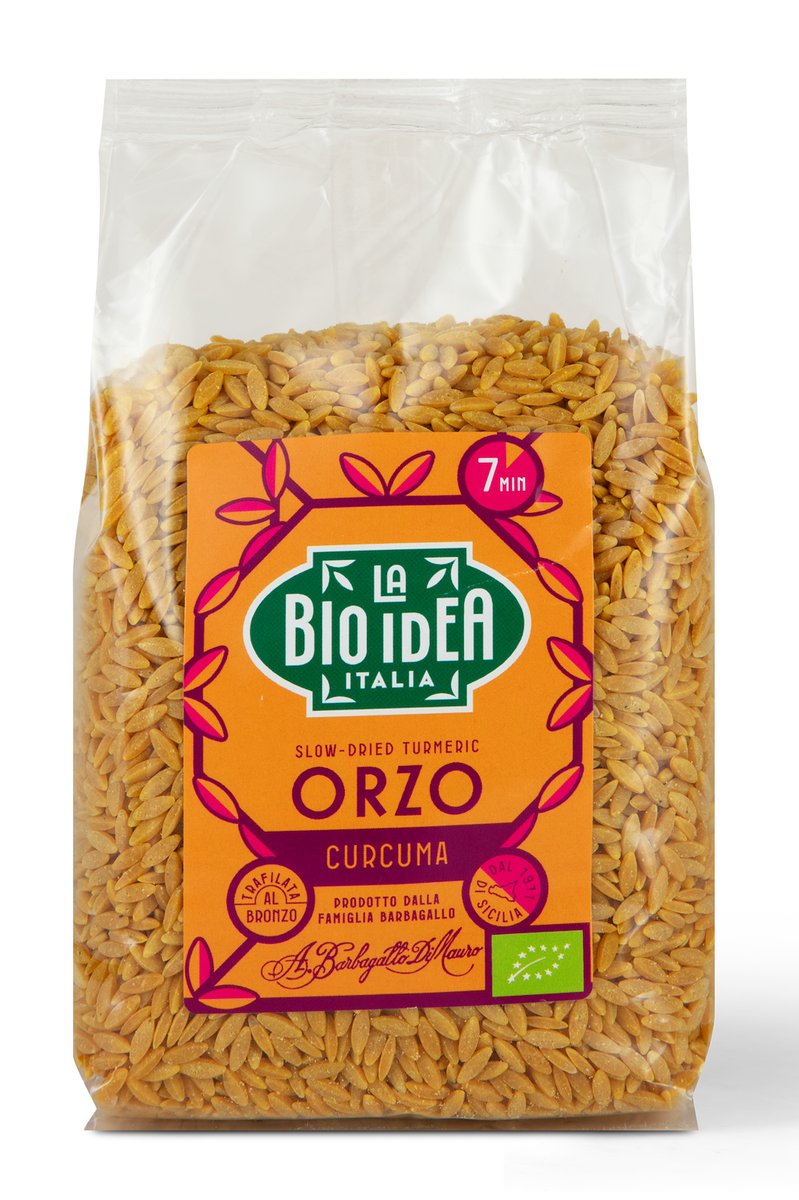Makaron (orzo Z Kurkum�� I Czarnym Pieprzem) BIO 400 g - LA BIO Idea