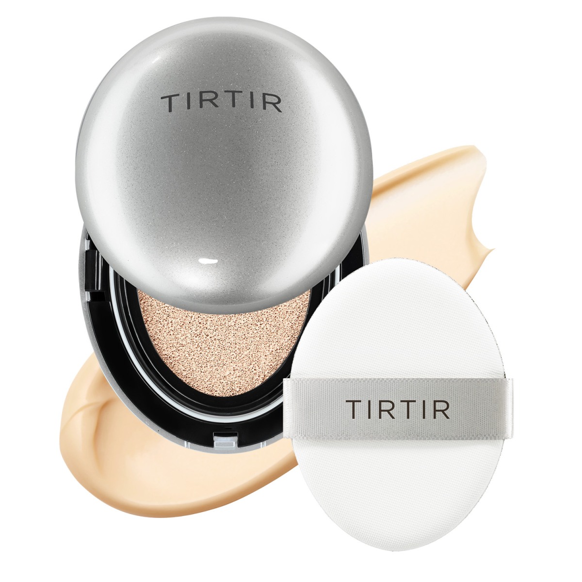 Tirtir Mask Fit Aura Cushion Mini Rozświetlający podkład w poduszce, 13N Fair Ivory