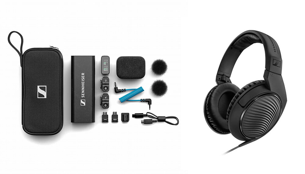 Bezprzewodowy system mikrofonowy Sennheiser Profile Wireless + Słuchawki Sennheiser HD 200 PRO