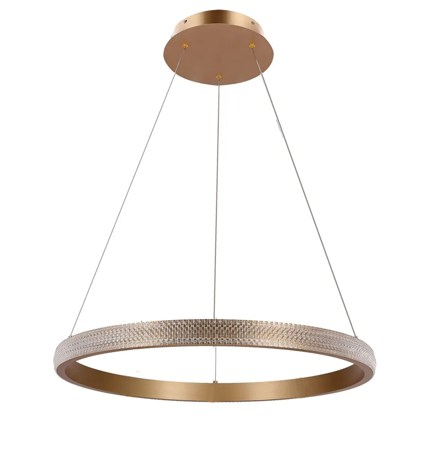 Złota lampa sufitowa glamour - 11X M080 T0-P77