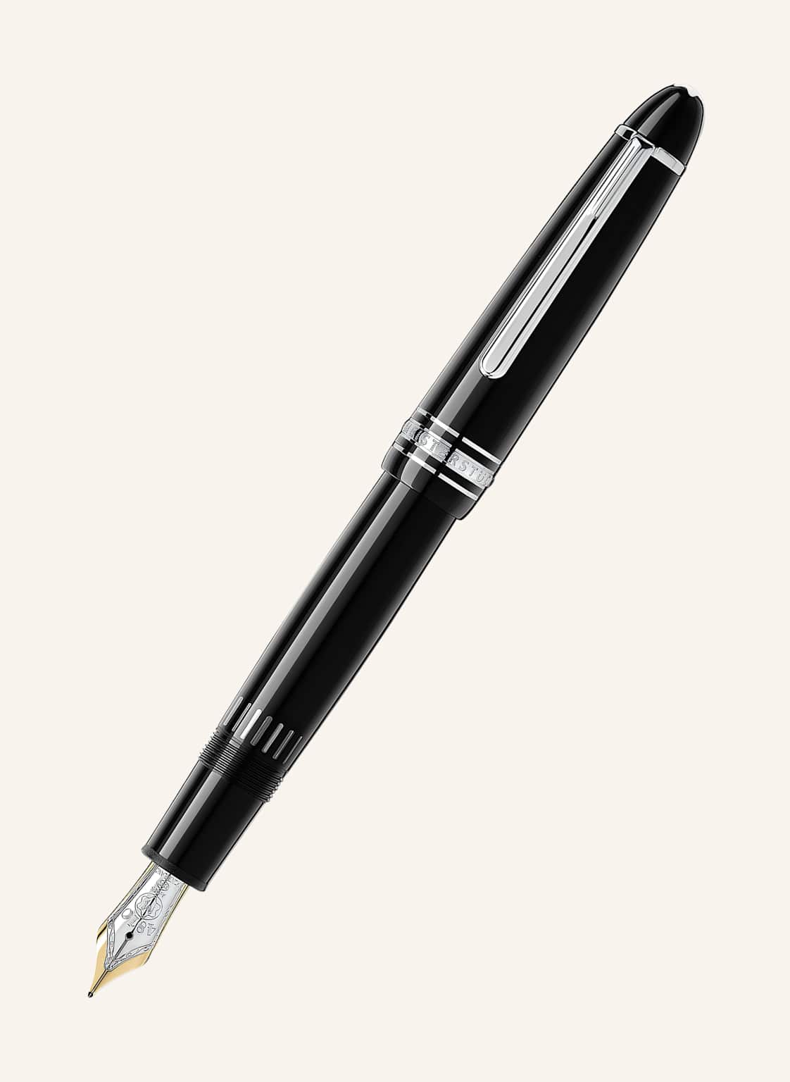 Montblanc Pióro Wieczne Meisterstück Le Grand Platinum Line schwarz