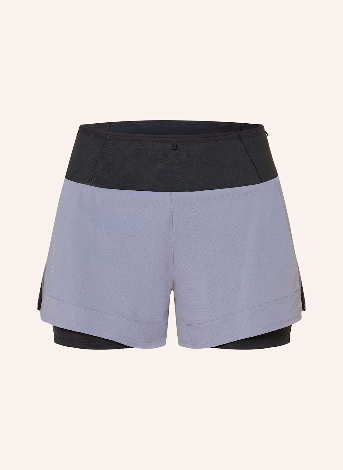 Salomon Szorty Do Biegania 2 W 1 Sense Aero blau