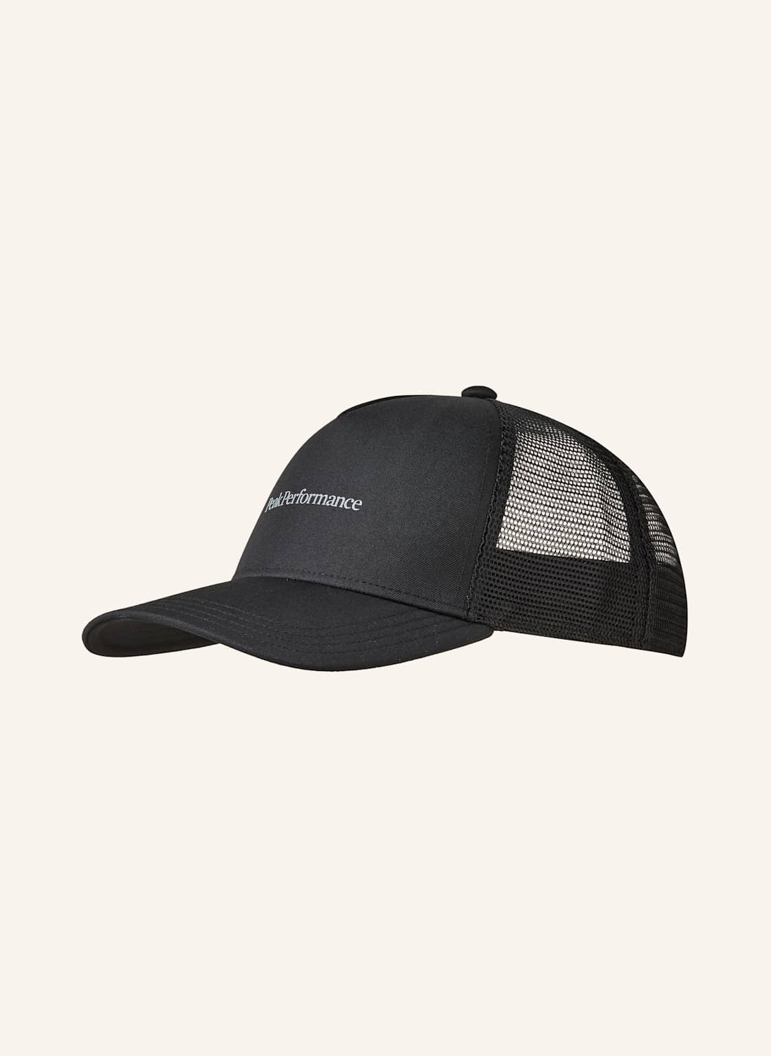 Peak Performance Czapka Z Daszkiem Pp Trucker Cap-Black schwarz