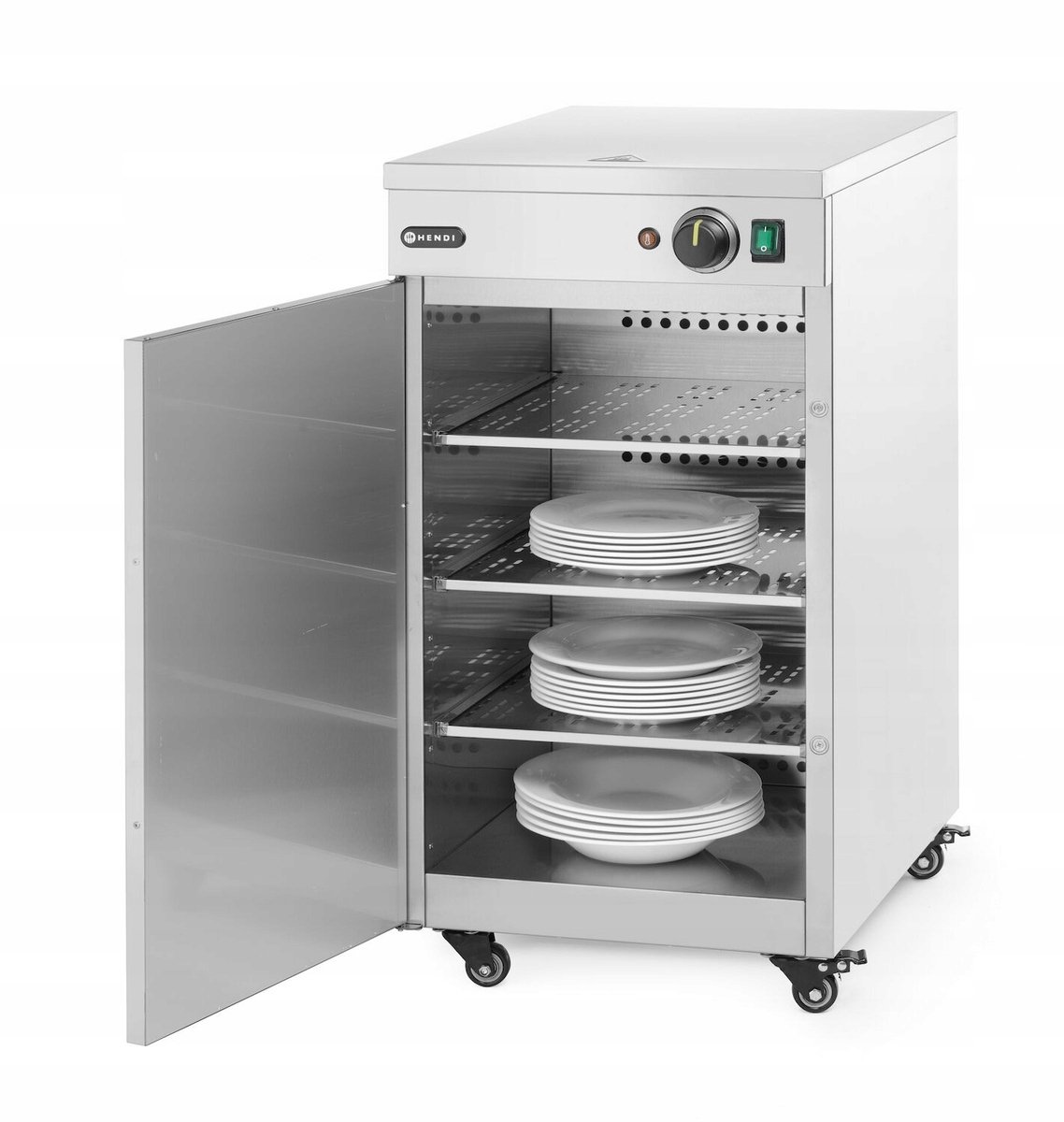 Hendi podgrzewacz do talerzy pojedynczy 393x571x(h)766 mm