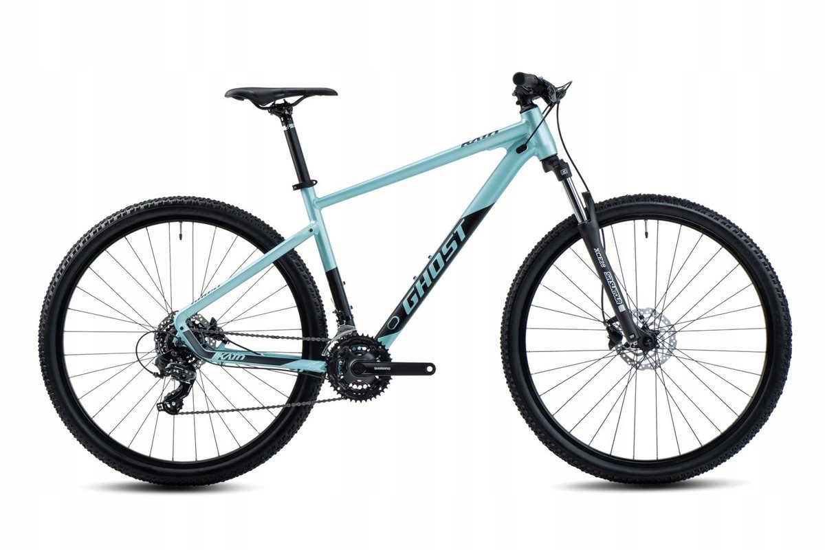 ROWER GÓRSKI MTB GHOST KATO RAMA M KOŁA 29 MINT/BLACK HYDRAULIKA SHIMANO