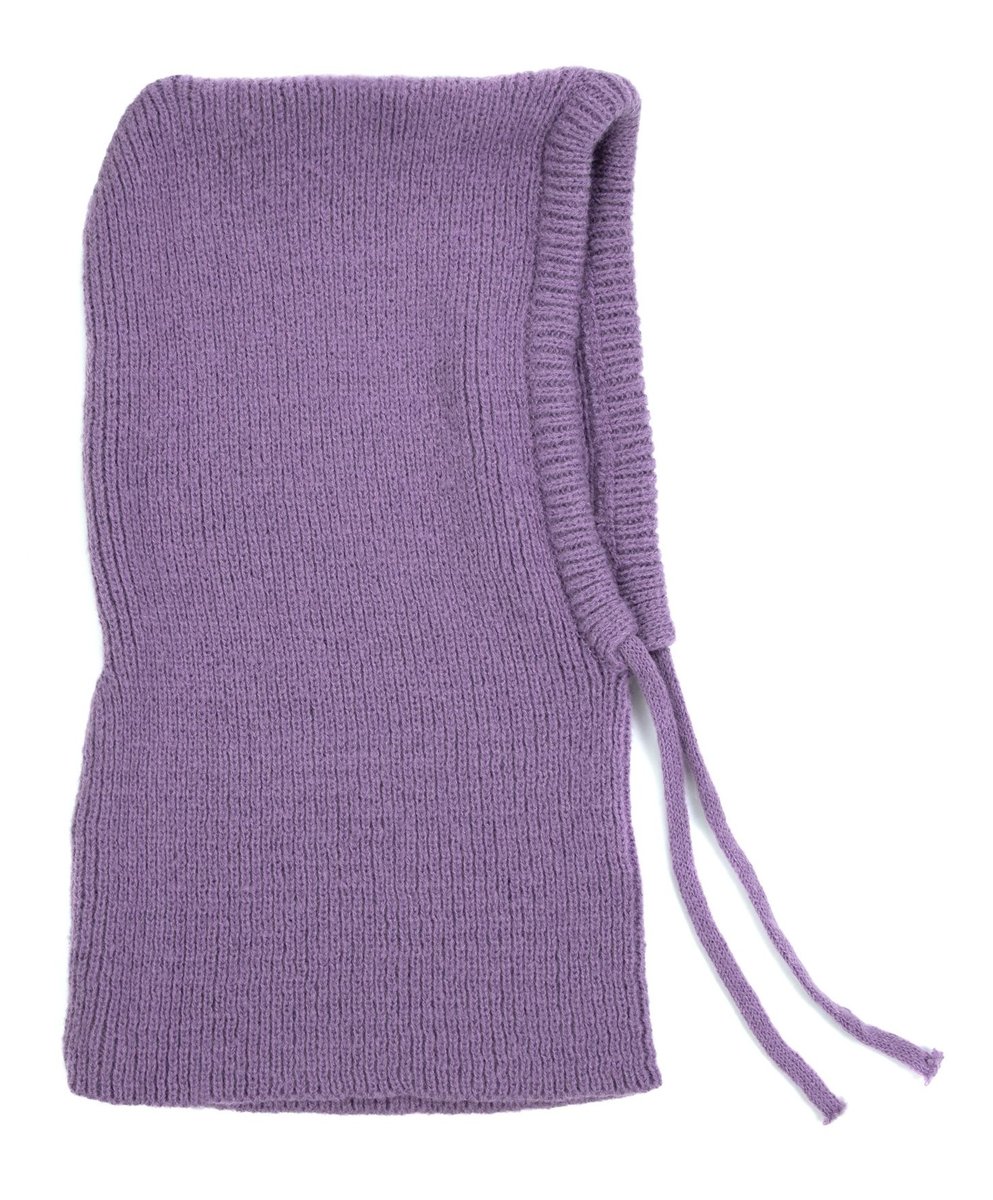 Czapka Kominiarka Kaptur Zimowa Damska M��odzie��owa Wi��zana Ciep��a Casualowa