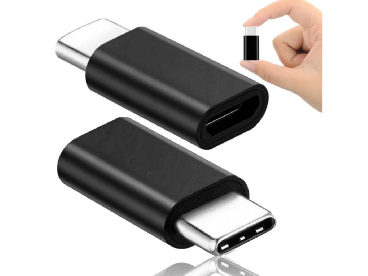 Adapter Przej��ci��wka Z Micro Usb Do Usb-C 3.1 Typ C Do Telefonu S��uchawek